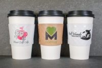 Hotshot Coffee Sleeves Canada Custom Coffee Cup Sleeves